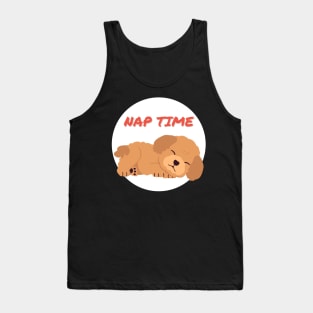 Poodle Nap Time Tank Top